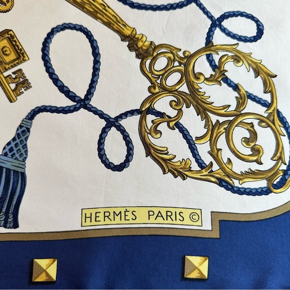 Authentic Hermes Scarf - Picture 2 of 12